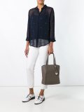 embellished sheer shirt 
