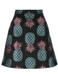 Pineapple Skater迷你半身裙