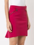 high-waisted skirt