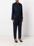 zipped pocket jumpsuit 
