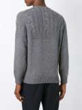 cable-knit jumper 