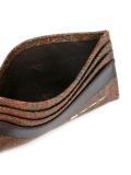 paisley print card holder