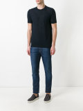 perforated detail T-shirt 