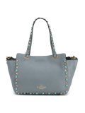 'Rockstud Rolling'梯形手提包