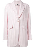striped blazer 