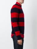 striped Shetland wool sweater