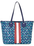 printed canvas tote 