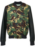 camouflage bomber jacket
