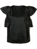 ruffle sleeve blouse