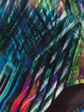 printed swim trunks