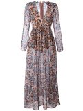 floral maxi dress