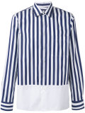 striped poplin shirt