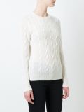 cable knit pullover