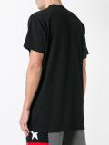 Columbian-fit star embroidered T-shirt