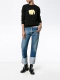 elephant intarsia jumper 