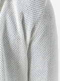 perforated detail cardigan 