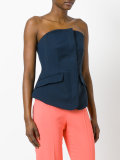 tailored bandeau top 