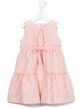 jacquard flared dress