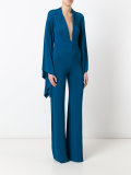 V-neck jumpsuit