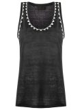 embroidered tank top