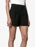 wide-leg tailored shorts
