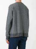 Last Supper patch sweatshirt