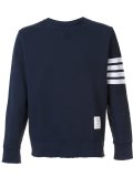 sleeve stripe sweatshirt