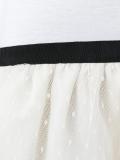 ruffled layered skirt dress