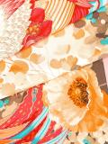 rooster print scarf