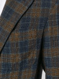 checked blazer