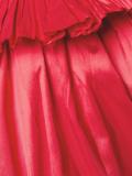 ruffle one-shoulder top