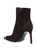 ALEXANDER WANG 305105 BLACK ??? Leather/Fur/Exotic Skins->Suede