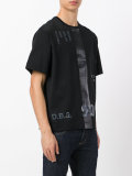printed numbers T-shirt 