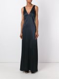 deep V-neck dress