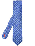 square print tie 