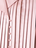pleated trim jacket 
