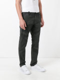 camouflage print trousers