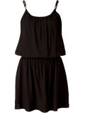 drop waist mini dress
