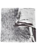 bleach effect scarf