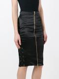 zip up pencil skirt 