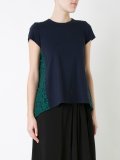 open back lace T-shirt
