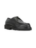 moccasin style lace-up shoes