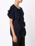 cut-off detailing blouse
