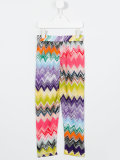 zig zag pattern leggings 