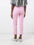 tapered cropped trousers