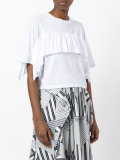 ruffle detail top