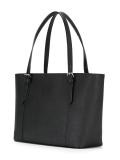 striped detail tote