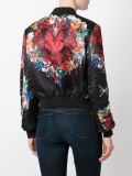 floral print bomber jacket