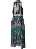 Ivy Trellis jabot dress