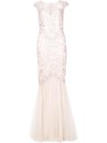 embroidered gown 